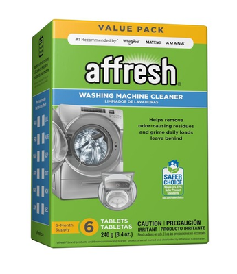 #ad Affresh Washing Machine Cleaner Cleans Front Load and Top Load Washers 6 Table $11.99
