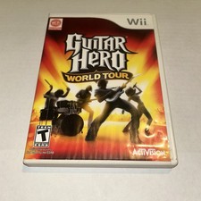 Guitar Hero World Tour Wii Game Tested Disc Activision