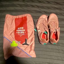 Nike Rival HQ2062-600 Track  Field Running Spikes Pink Men's 10.5 w/ Bag