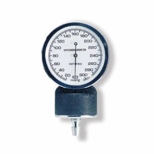 Blood Pressure Unit Gauge McKesson Black Body; White Fa