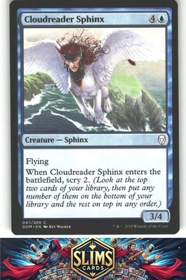 Cloudreader Sphinx - Dominaria - MTG - Common - #47 - NM