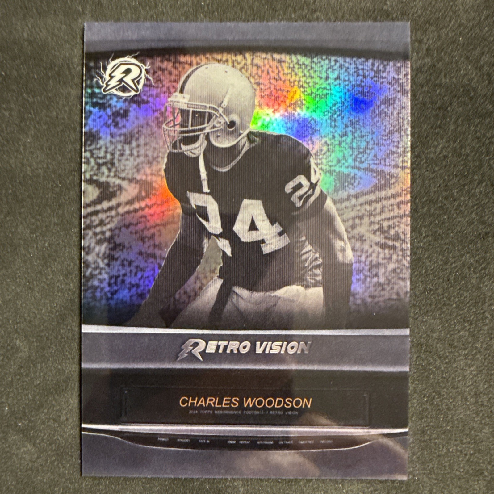 2024 Topps Resurgence Charles Woodson Retro Vision Case Hit RV-1