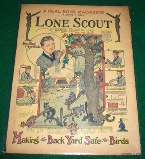 VINTAGE BOY SCOUT 12 OCTOBER 1918 LONE SCOUT MAGAZINE