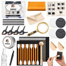 17in1 Trading Card Cleaning Care Kit with Clean Spray,Polish,Tweezers,Flatten...