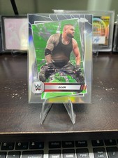 2025 Topps Chrome WWE - Akam #31 Neon Green & Black Refractor
