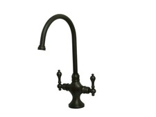 Kingston Brass KS176.ALLS Vintage 1.8 GPM 1 Hole Kitchen Faucet - Bronze
