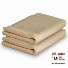 Heavy Duty Welding Blanket 2 Pack 4 x 6ft Fireproof Fiberglass 4X6ft-2PK