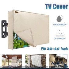 Outdoor TV Cover F Flat Screen 600D Heavy Dut...