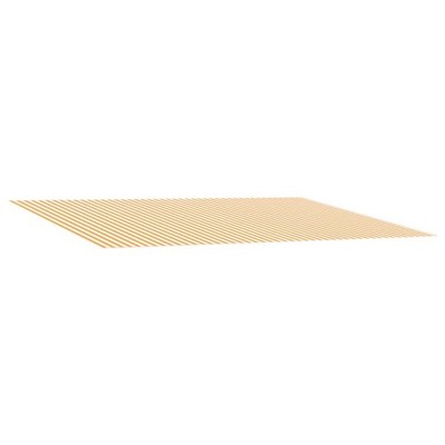 Markisenersatzstoff Polyester Markisenstoff Sonnenschutzlösung Moderne vidaXL