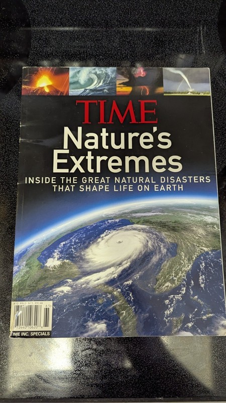 Rare Time Magazine Special Nature's Extremes Inside The Great Natural Disasters