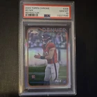 Topps 2024 Chrome Bo Nix Rookie Refractor #206 PSA 10 Denver Broncos