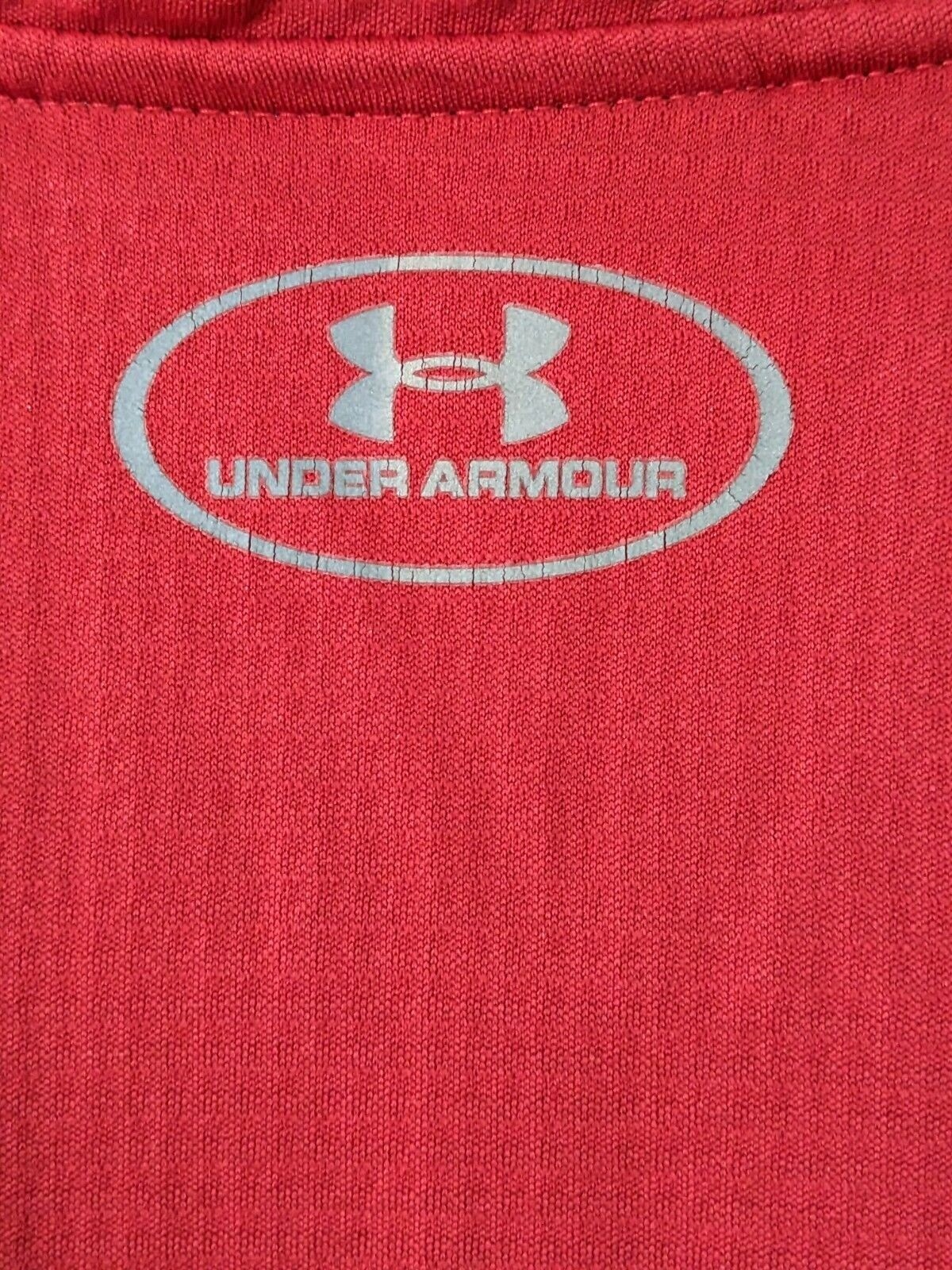 Under Armour Mens Athletic Top Jacket Size L Polyester Red Long Sleeve thumbnail 12