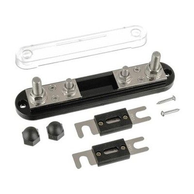  ANL Fuse Holder with 400 Amp ANL Fuse, ANL Fuse Block with 2 Pieces ANL 400A