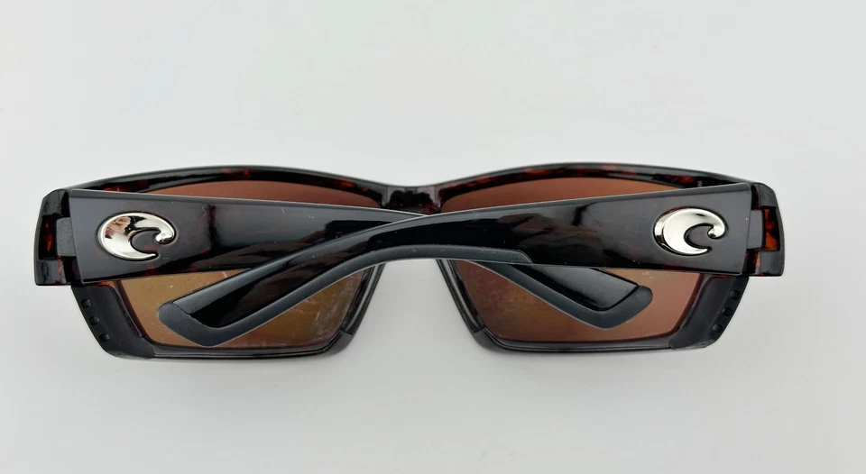 Gafas de sol Costa Del Mar TA 10 Tuna Alley marco verde tortuga espejo 580P -LEER Foto 2 de 4