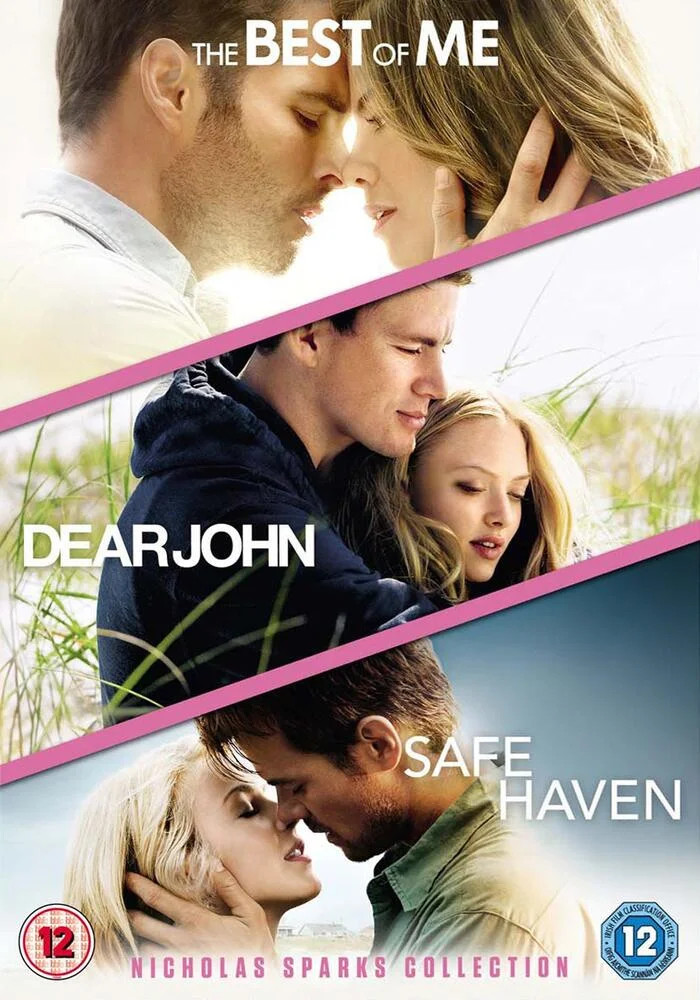 Nicholas Sparks - Dear John / Safe Haven / The Best of Me DVD