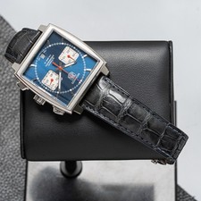 TAG Heuer Monaco Blue Unisex Adult Watch - CAW2111.FC6183 7