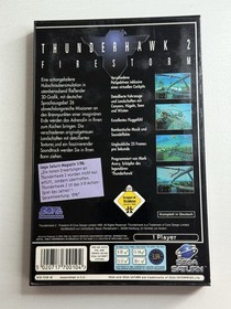Sega SEGA Saturn - Thunderhawk 2: Firestorm DE