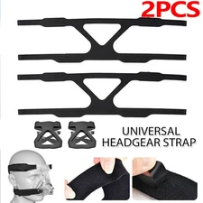 2PC Universal Mask Headgear Strap fit for CPAP ResMed Mirage,Philips Respironics