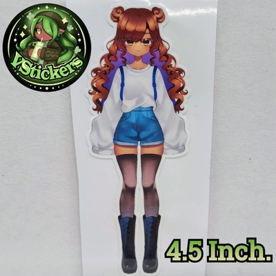 [OC][4.5 Inch.] Maria Silva the Overthinker! Water-Resistant Vinyl Sticker!