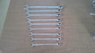 SNAP-ON 8PC METRIC 12PT FLANK DRIVE - COMBO WRENCH SET 10-17-19MM SOEXM-12-OEXM