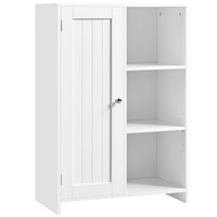 Badezimmerschrank Aufbewahrungsschrank 1 TüR & 3 Ablagen Badschrank Badregal
