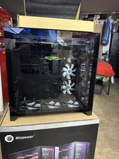 Bitspower TITAN One 2.0 Tempered Glass ATX Mid-Tower Computer Case - Black