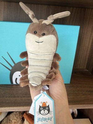 SEHR SELTEN! Jellycat - Niggly Wiggly Woodlouse neu mit Etikett! Rentner 