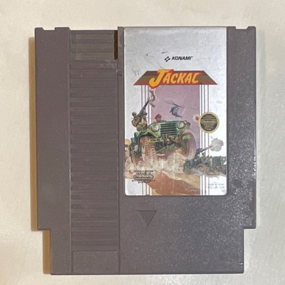 Konami Jackal Shooter Nintendo NES NTSC-U/C Game Cartridge w/ Manual