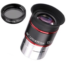 15mm 68  Ultra Wide-Angle Telescope Eyepiece with Polarizing Filter   Upgrade...
