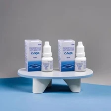C-NAC Eye Drops Cure Cataract Carnosine NAC Glaucoma BrightC Clarity PACK OF 2