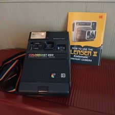 Vintage Kodak Colorburst 250 Electronic Flash Instant Camera NOT TESTED W/Manual