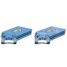 MANCHESTER CITY MAN CITY FC BADGE VINYL SKIN FOR PS4 PRO CONSOLE DUALSHOCK 4