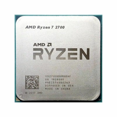 AMD Ryzen 7 2700 3.2 GHz Eight Core Processor CPU