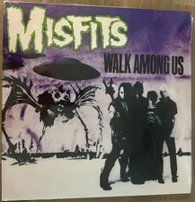 MISFITS Walk Among Us LP Record LIMITED UK COLOR VINYL IMPORT - LP SEALED New 