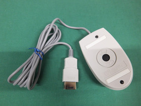 Sega Saturn Shuttle Mouse white HSS-0139[white boxed, no pad]. JAPAN. New! 41544