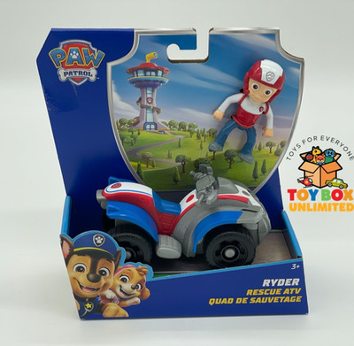 Paw Patrol Quad Einsatzfahrzeug mit Ryder-Figur Basis Fahrzeug Basic Vehicle 3+