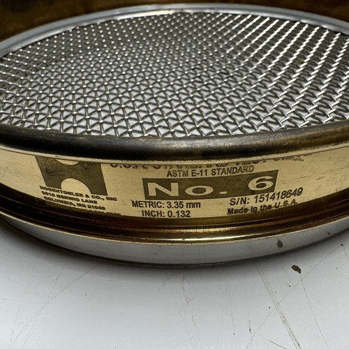USA Standard Testing Sieve Dual Manufacturing Lot Of 4. Hogentogler/ATM - Picture 4 of 9