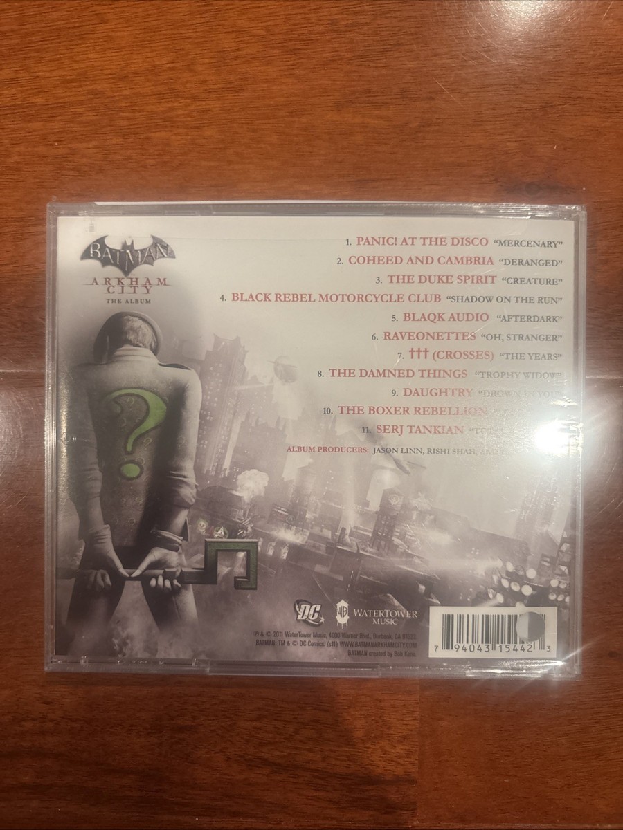 BRAND NEW SEALED Batman Arkham City The Album CD Soundtrack DC