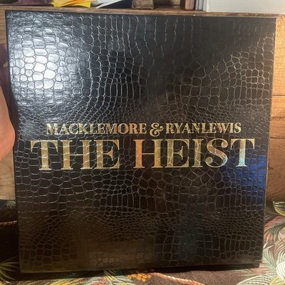 Macklemore Ryan Lewis The Heist 2013 Gold Color Gator Skin Vinyl Boxset