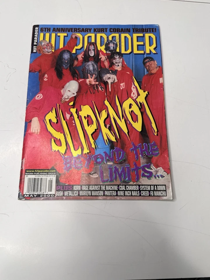 Винтажный журнал SlipKnot Hit Parader 2000 - Изображение 4 из 4
