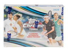 ¡Delicia de tenis Topps Chrome 2025!