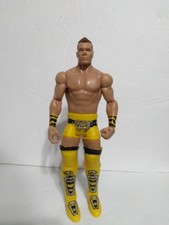 WWE Tyson Kidd Basic Series 54 Mattel Wrestling Action Figure Yellow Gear WWF 