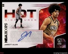 2020-21 Hoops Hot Signatures #19 Jarrett Allen AUTO NETS