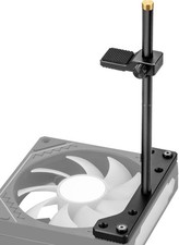 Adjustable GPU Support Bracket CNC Aluminum for 12cm Fan 0.63  6.3" 