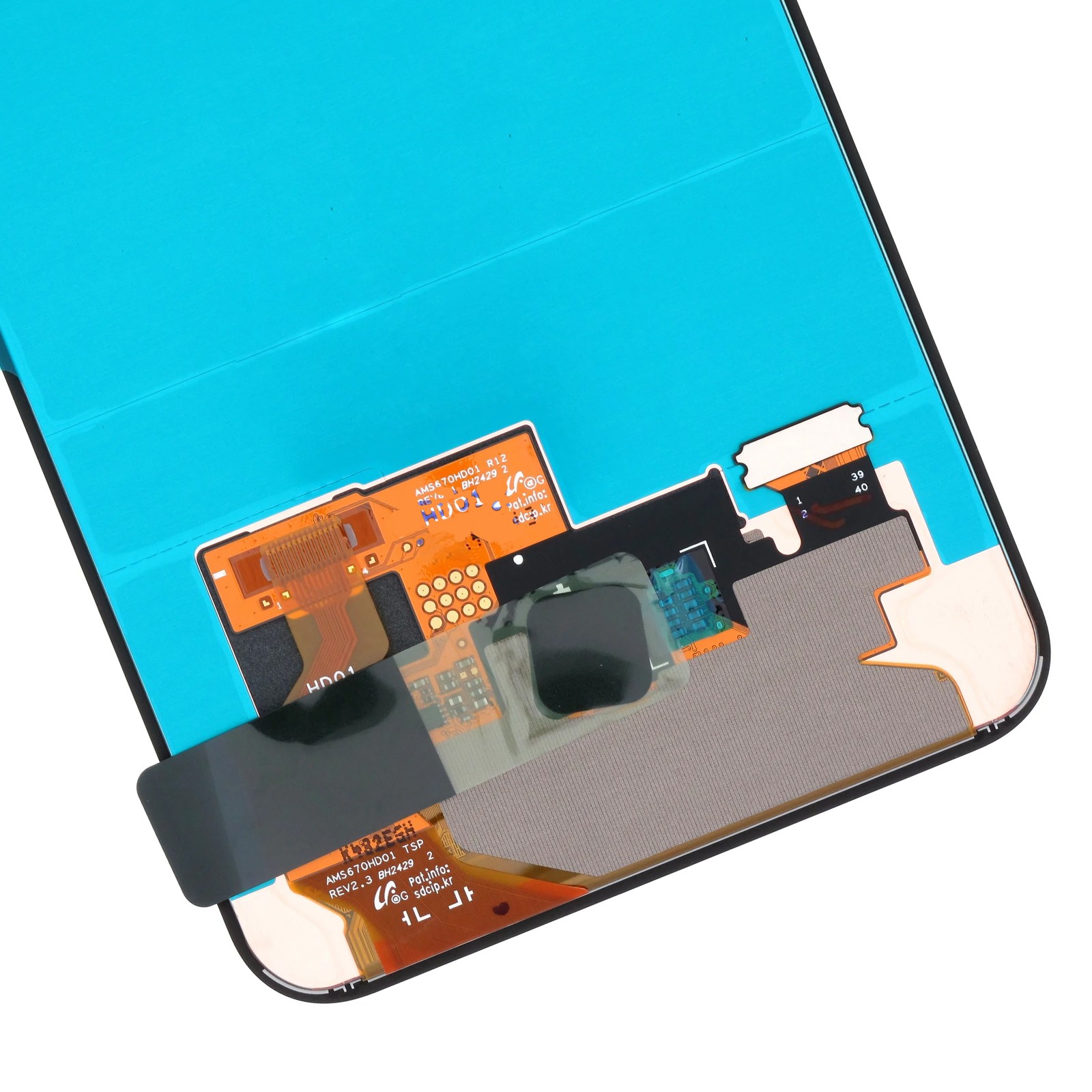 Bloc écran LCD Galaxy S24 FE vitre tactile de remplacement SM-S721B