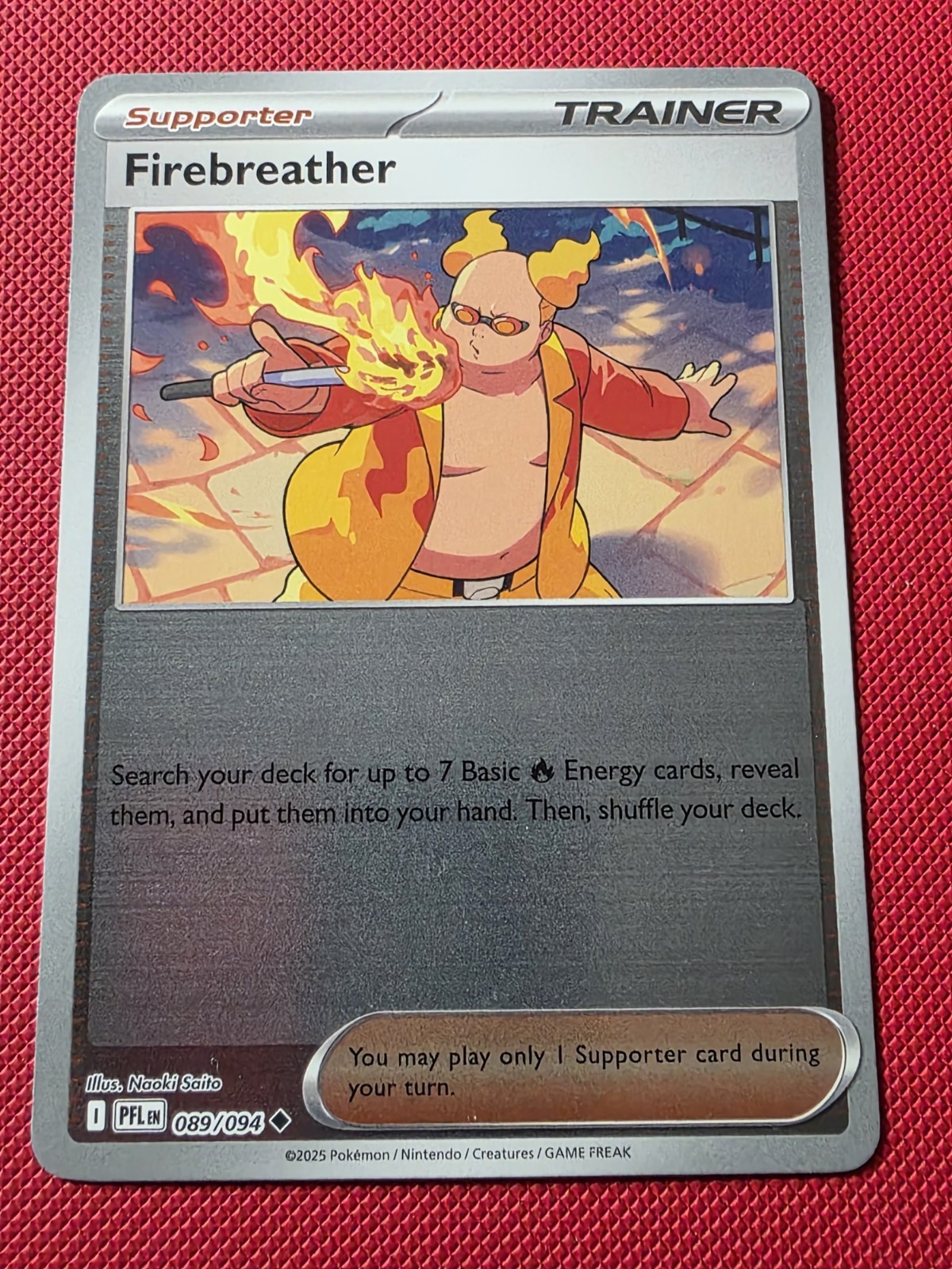 Firebreather 089/094 Me02: Phantasmal Flames Reverse Holo