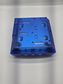 Sega Dreamcast Console Clear Blue With Wirless Controller And Battery Installed 
