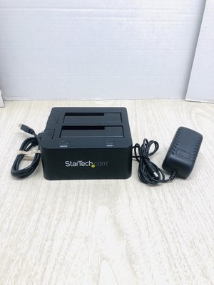StarTech USB 3.0 Dual Hard Drive Docking Station for 2.5/3.5in SSD/HDD