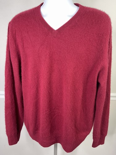 Daniel Bishop Men's Size XL 100% 2-Ply Cashmere S… - image 1