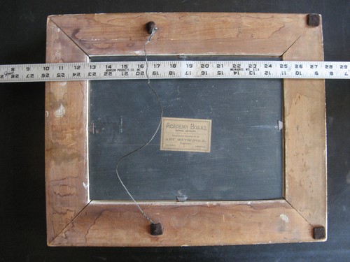 1890er KANADISCHER FISCHER MR. ADAMS mit PFEIFENÖLGEMÄLDE an Bord signiert? antik - Bild 14 von 15